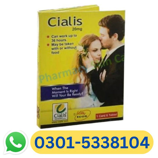 Cialis Delay 6 Tablets for Men - Cialis in Pakistan - 20 Mg