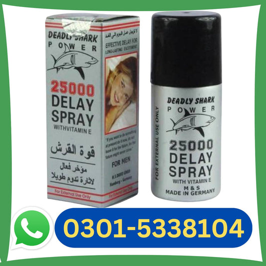 Deadly Shark 25000 Extra Strong Delay Spray in Pakistan - Made in Germany